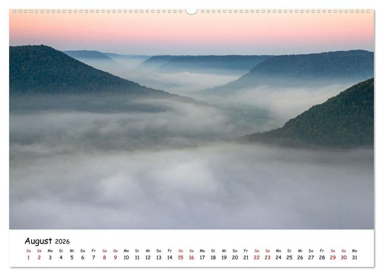 Produktbild: Faszination Schw&auml;bische Alb (Wandkalender 2026 DIN A2 quer), CALVENDO Monatskalender