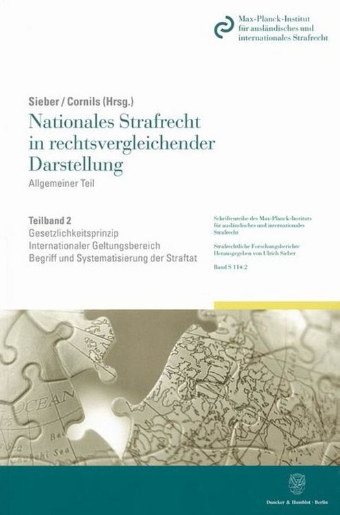 Produktbild: Nationales Strafrecht in rechtsvergleichender Darstellung.