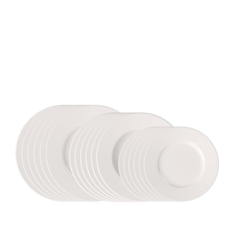 Produktbild: Villeroy & Boch Basic White Starter Set 18tlg.