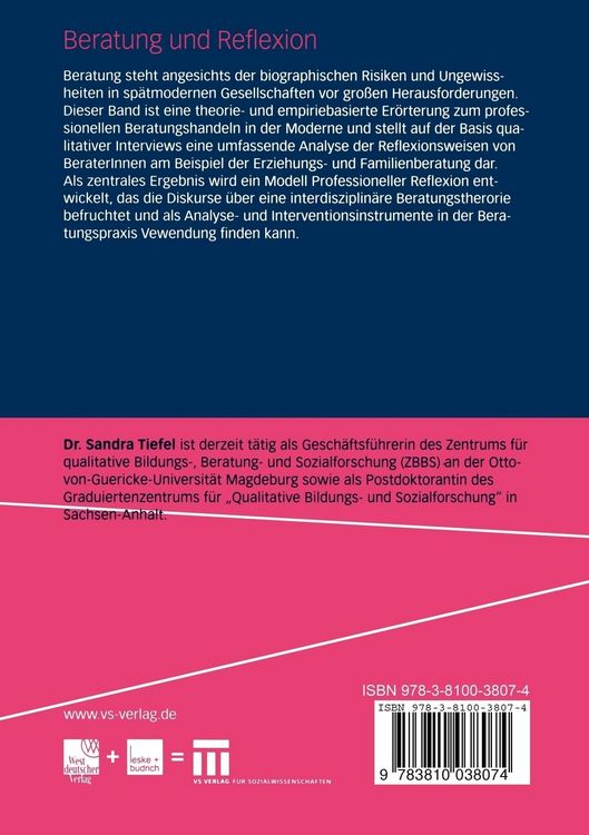 Produktbild: Beratung und Reflexion