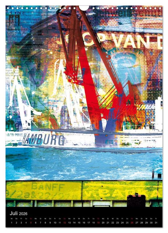 Produktbild: reflections (Wandkalender 2026 DIN A3 hoch), CALVENDO Monatskalender