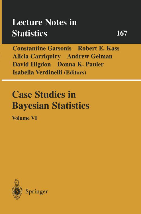Produktbild: Case Studies in Bayesian Statistics