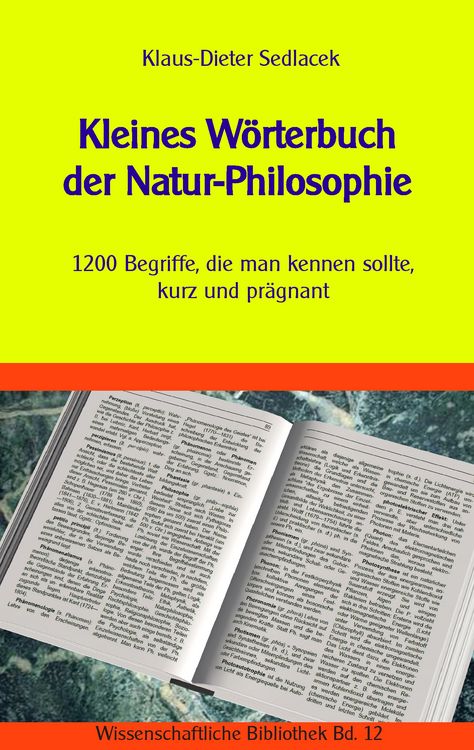 Produktbild: Kleines W&ouml;rterbuch der Natur-Philosophie