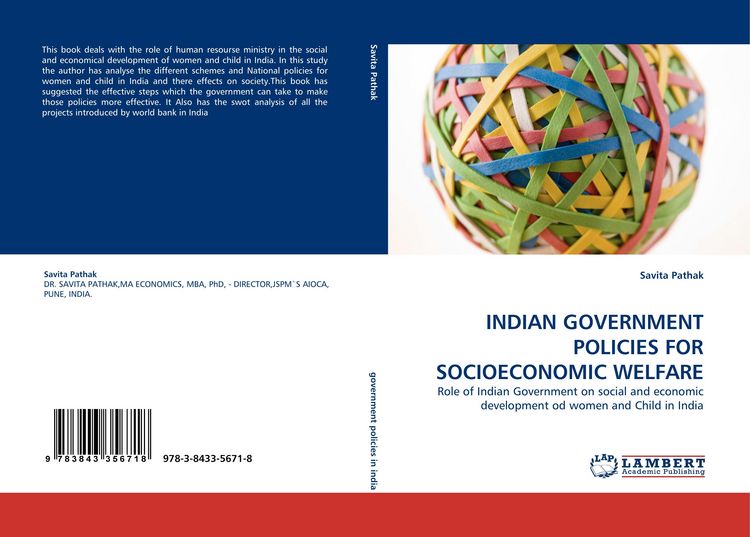 Produktbild: Indian Government Policies For Socioeconomic Welfare