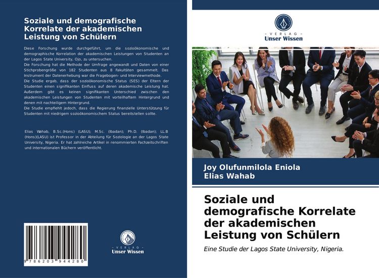 Produktbild: Soziale und demografische Korrelate der akademischen Leistung von Sch&uuml;lern