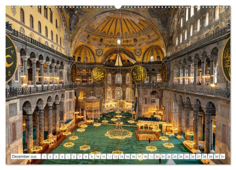 Produktbild: T&uuml;rkei - Istanbul (Wandkalender 2026 DIN A2 quer), CALVENDO Monatskalender