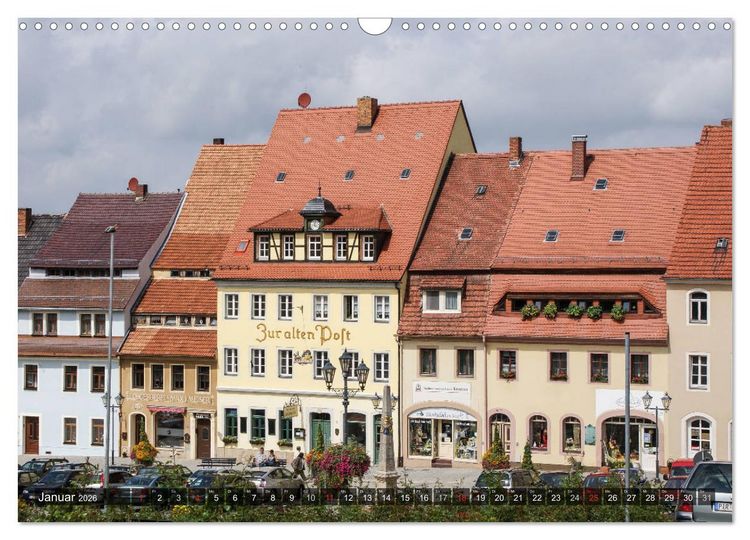 Produktbild: Deutschland - Malerische St&auml;dte (Wandkalender 2026 DIN A3 quer), CALVENDO Monatskalender