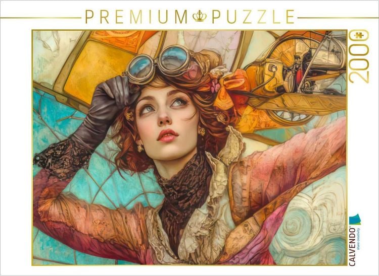 Produktbild: CALVENDO Puzzle Die Jugendstilzeit | 2000 Teile Lege-Gr&ouml;&szlig;e 90x67cm Foto-Puzzle f&uuml;r gl&uuml;ckliche Stunden