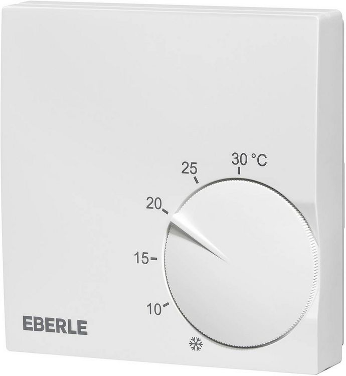 Produktbild: Eberle 131170151100 RTR-S 6721-1 Raumthermostat Aufputz Heizen / K&uuml;hlen 1St.