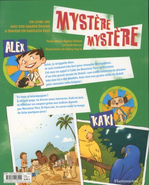Produktbild: Myst&egrave;re, myst&egrave;re au... Br&eacute;sil: livre-jeu