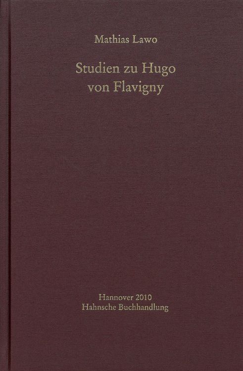 Produktbild: Studien zu Hugo von Flavigny