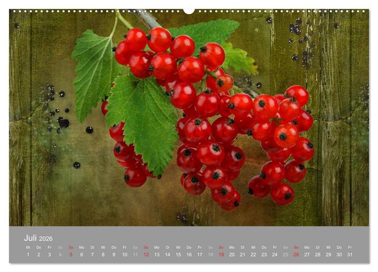 Produktbild: Obst (Wandkalender 2026 DIN A2 quer), CALVENDO Monatskalender