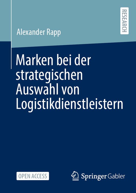 Produktbild: Marken bei der strategischen Auswahl von Logistikdienstleistern