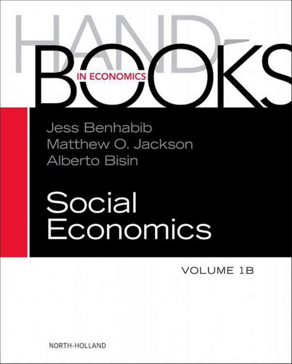Produktbild: Handbook of Social Economics