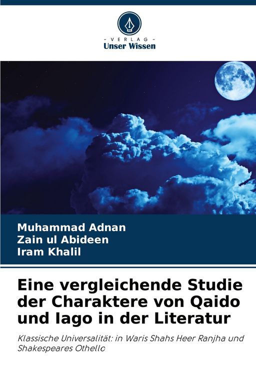 Produktbild: Eine vergleichende Studie der Charaktere von Qaido und Iago in der Literatur