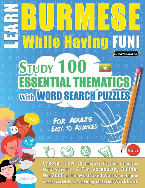 Produktbild: LEARN BURMESE WHILE HAVING FUN! - FOR ADULTS