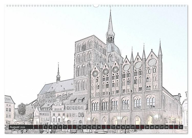 Produktbild: MAL-TOUR Deutschland (hochwertiger Premium Wandkalender 2026 DIN A2 quer), Kunstdruck in Hochglanz
