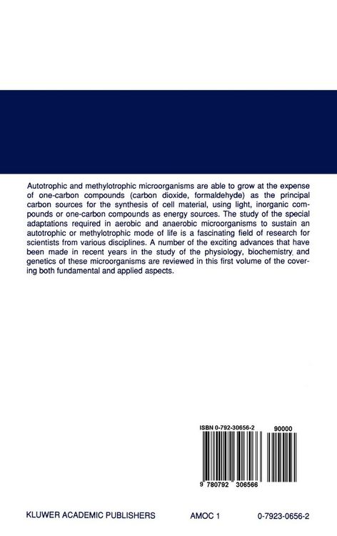 Produktbild: Autotrophic Microbiology and One-Carbon Metabolism