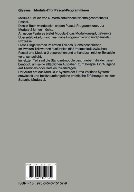Produktbild: Modula-2
