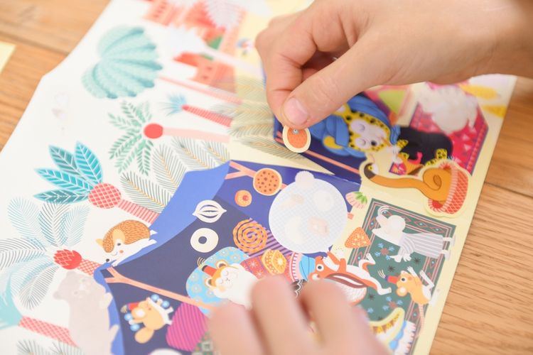 Produktbild: POPPIK - Sticker Box Weltreise