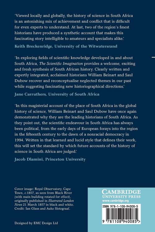 Produktbild: The Scientific Imagination in South Africa