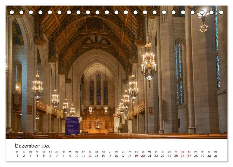 Produktbild: beeindruckendes Chicago (Tischkalender 2026 DIN A5 quer), CALVENDO Monatskalender