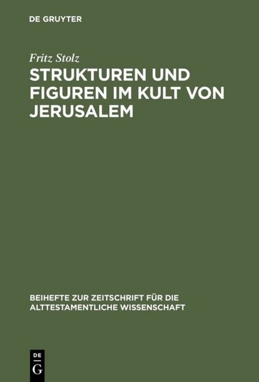 Produktbild: Strukturen und Figuren im Kult von Jerusalem