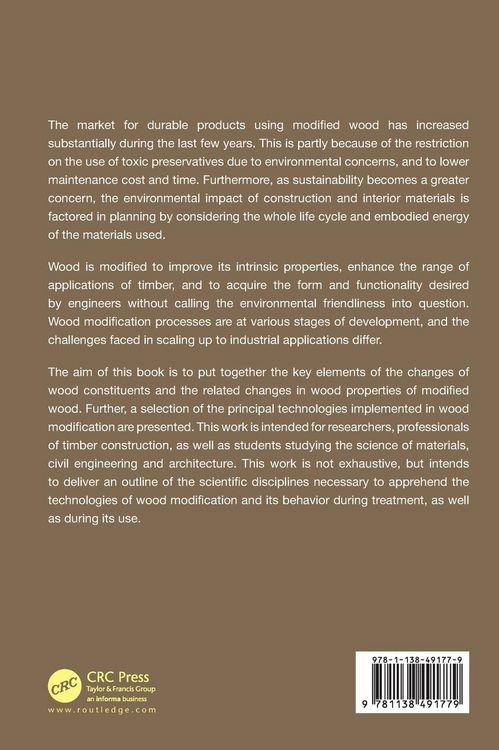 Produktbild: Wood Modification Technologies