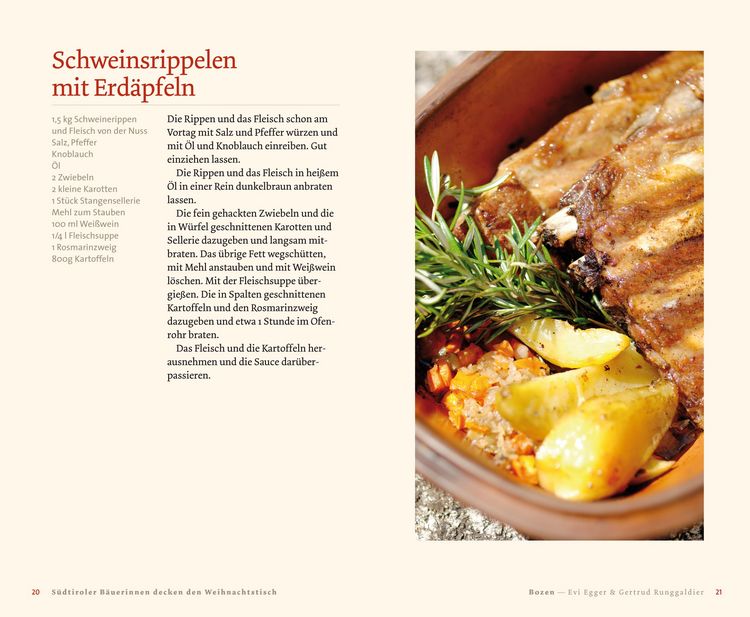 Produktbild: S&uuml;dtiroler B&auml;uerinnen decken den Weihnachtstisch