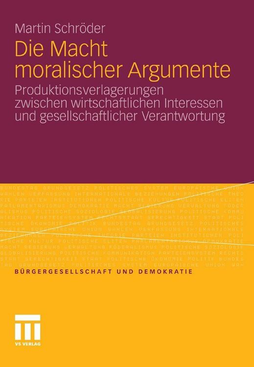 Produktbild: Die Macht moralischer Argumente