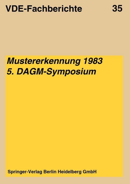 Produktbild: Mustererkennung 1983