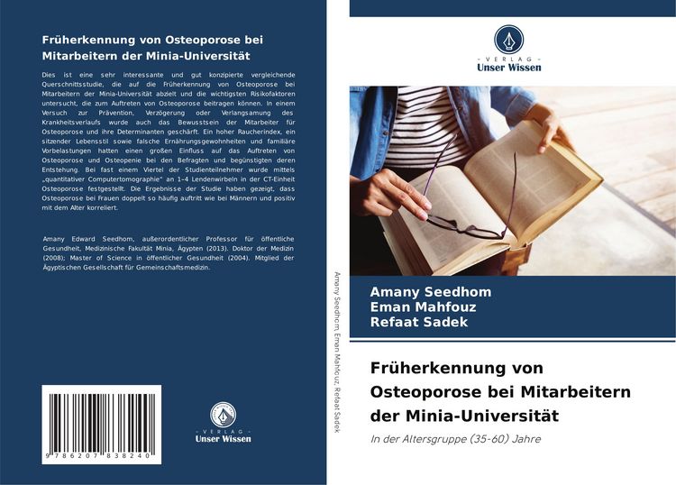 Produktbild: Fr&uuml;herkennung von Osteoporose bei Mitarbeitern der Minia-Universit&auml;t