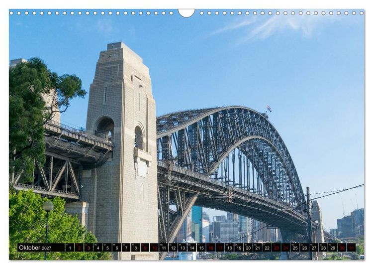 Produktbild: Ein Tag in Sydney - eine etwas andere Sicht (Wandkalender 2027 DIN A3 quer), CALVENDO Monatskalender