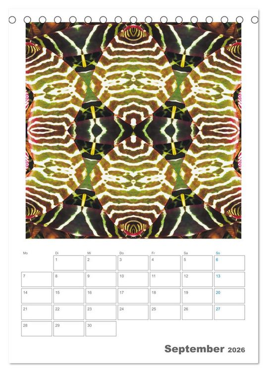 Produktbild: Axis Mater Naturae (Tischkalender 2026 DIN A5 hoch), CALVENDO Monatskalender