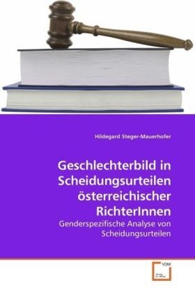 Produktbild: Steger-Mauerhofer, H: Geschlechterbild in Scheidungsurteilen