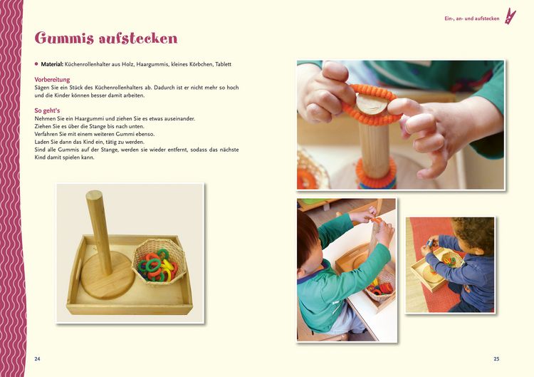 Produktbild: Spielen mit Krippenkindern: Aktionstabletts