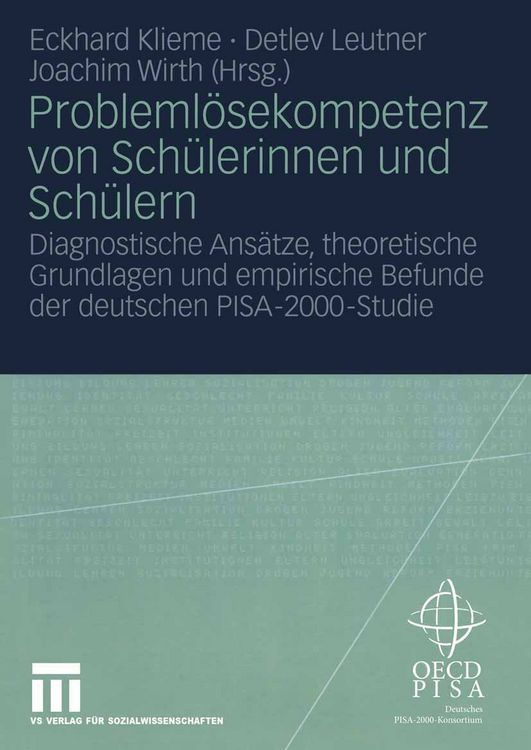 Produktbild: Probleml&ouml;sekompetenz von Sch&uuml;lerinnen und Sch&uuml;lern