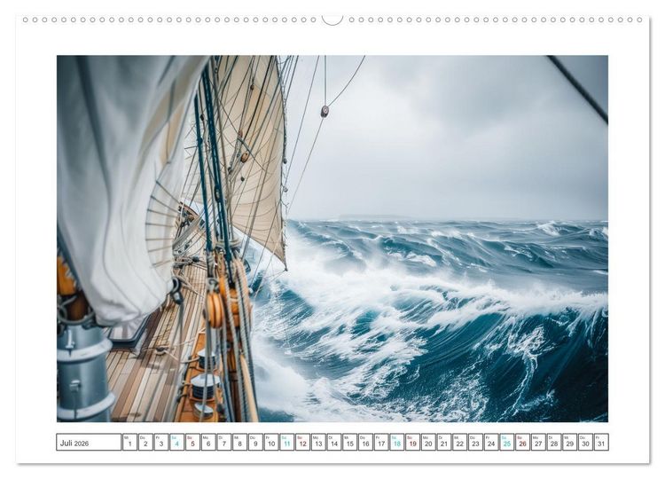 Produktbild: Wind und Wogen (Wandkalender 2026 DIN A2 quer), CALVENDO Monatskalender