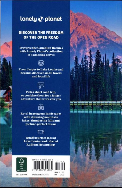 Produktbild: Lonely Planet Best Road Trips Canadian Rockies