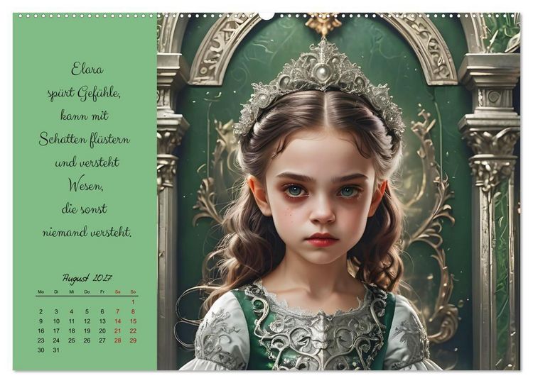 Produktbild: Mondkinder der Dunkelheit (Wandkalender 2027 DIN A2 quer), CALVENDO Monatskalender