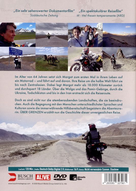 Produktbild: &Uuml;ber Grenzen - Der Film einer langen Reise
