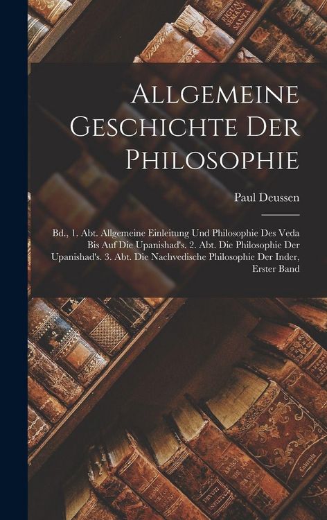 Produktbild: Allgemeine Geschichte Der Philosophie