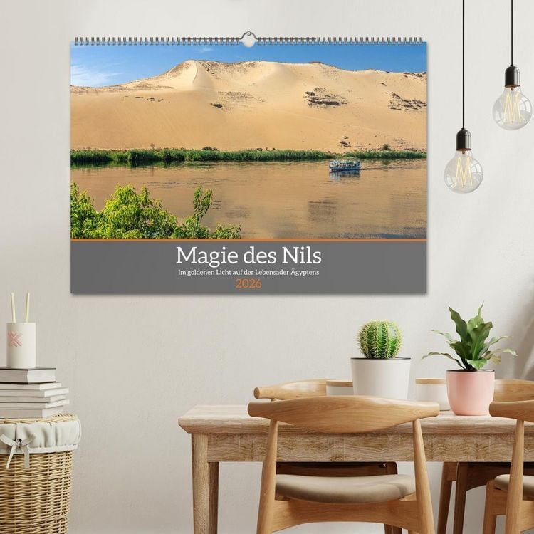 Produktbild: Magie des Nils (Wandkalender 2026 DIN A2 quer), CALVENDO Monatskalender