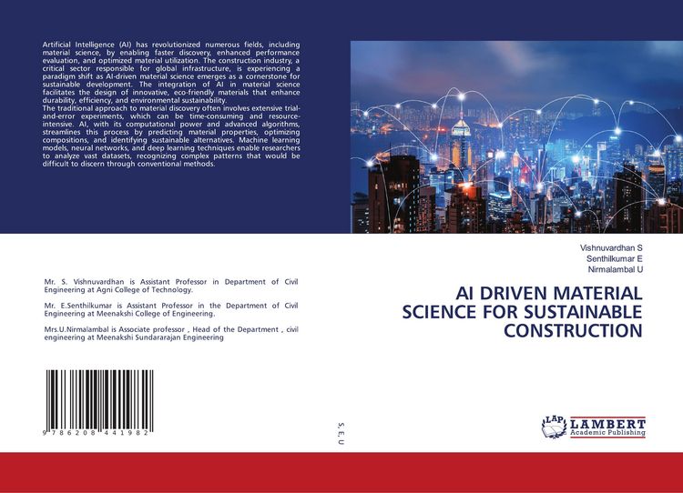 Produktbild: Ai Driven Material Science For Sustainable Construction