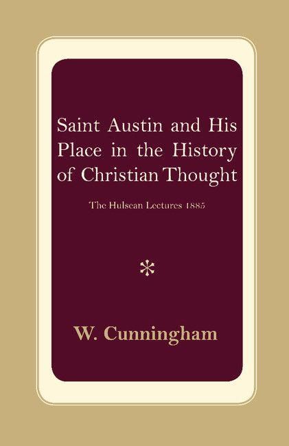 Produktbild: S. Austin and His Place in the History of Christian Thought