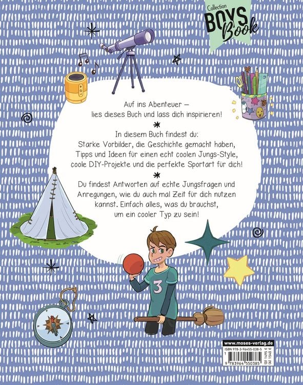 Produktbild: Das Coole-Jungs-Buch