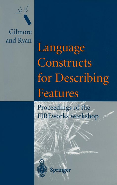 Produktbild: Language Constructs for Describing Features