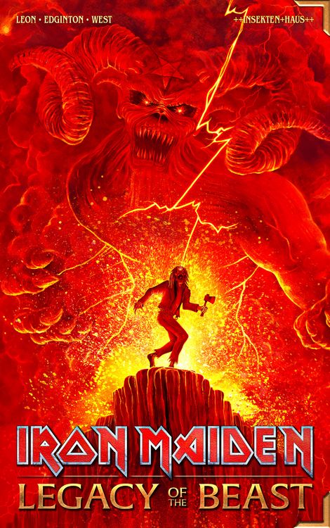 Produktbild: IRON MAIDEN - Legacy of the Beast (offizelles Comic, lim. Edition, auf Deutsch)