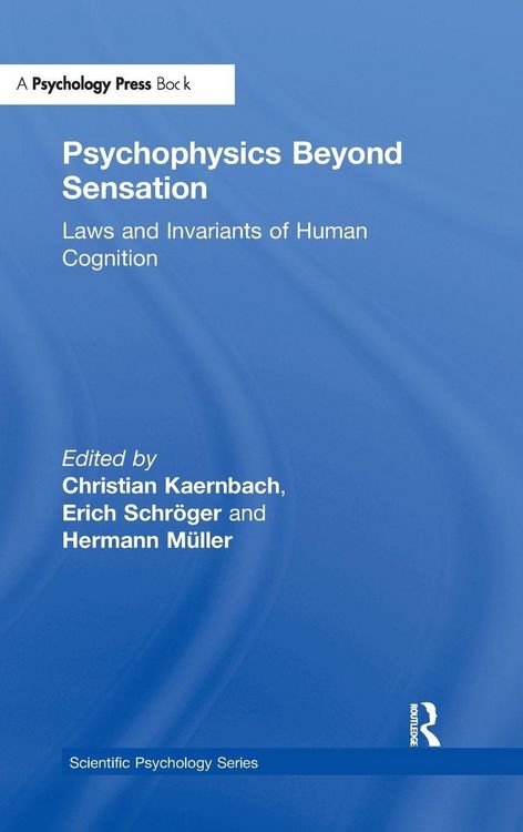 Produktbild: Psychophysics Beyond Sensation