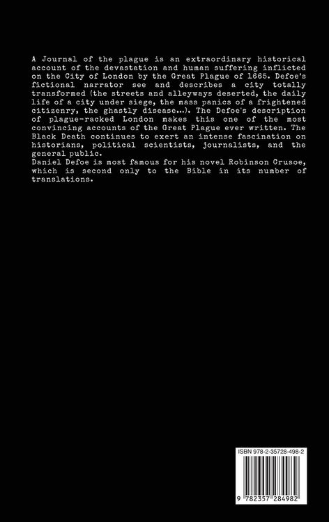 Produktbild: A Journal of the Plague Year